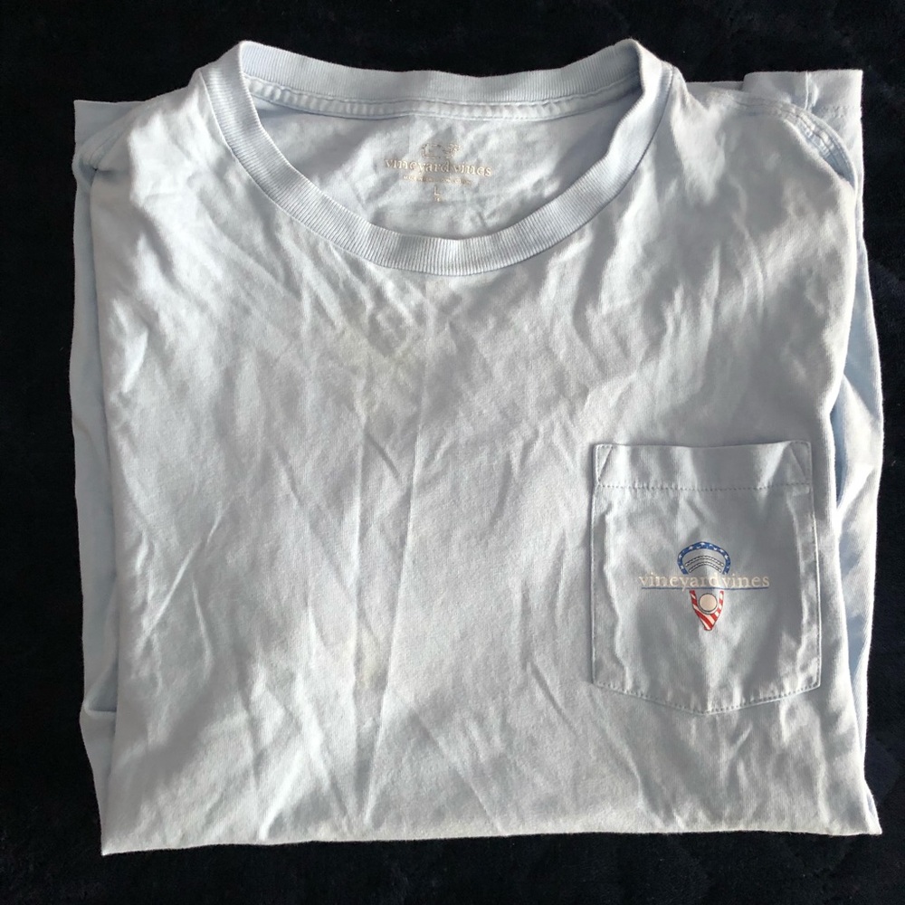 Super cute Boys Vineyard Vines Lacrosse shirt!